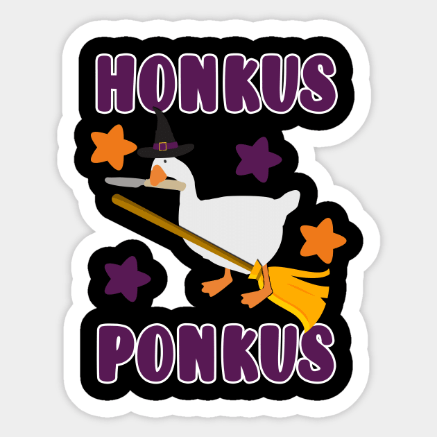 HONKUS PONKUS Goose Meme Sticker by AmandaPandaBrand